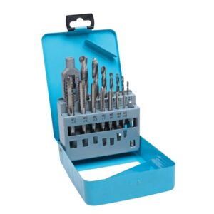 Blue Spot Drill and Tap Set - 15 Piece