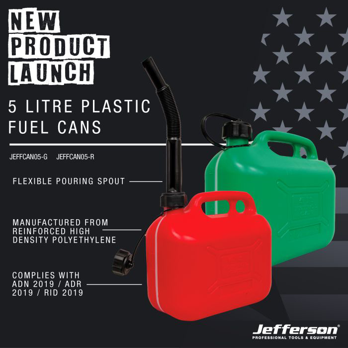 Green Plastic Jerry Can