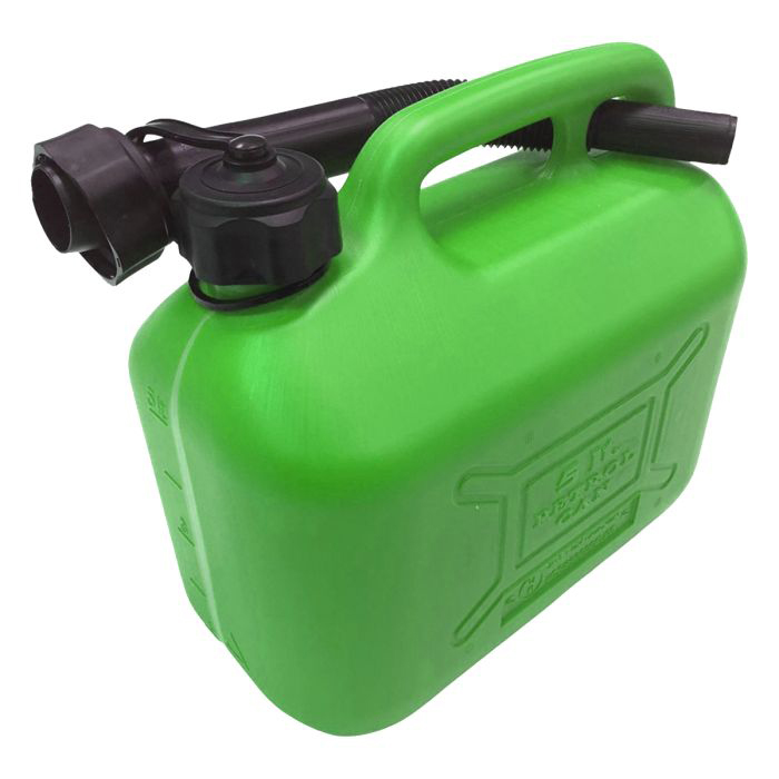 Green Plastic Jerry Can