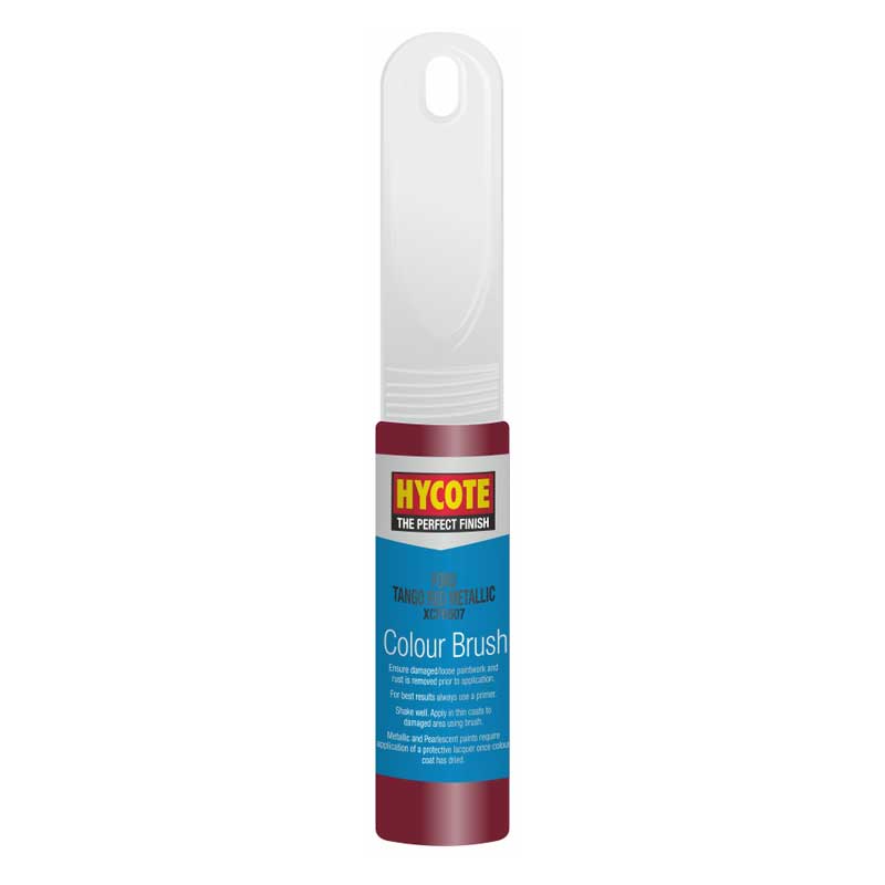 Hycote Ford Tango Red Metallic Touch Up Paint Brush - 12.5ml