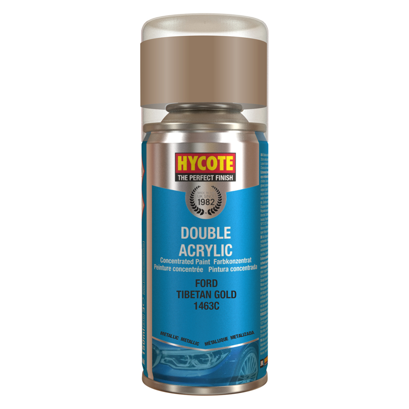 Hycote Ford Tibetan Gold Metallic Spray Paint – 150ml