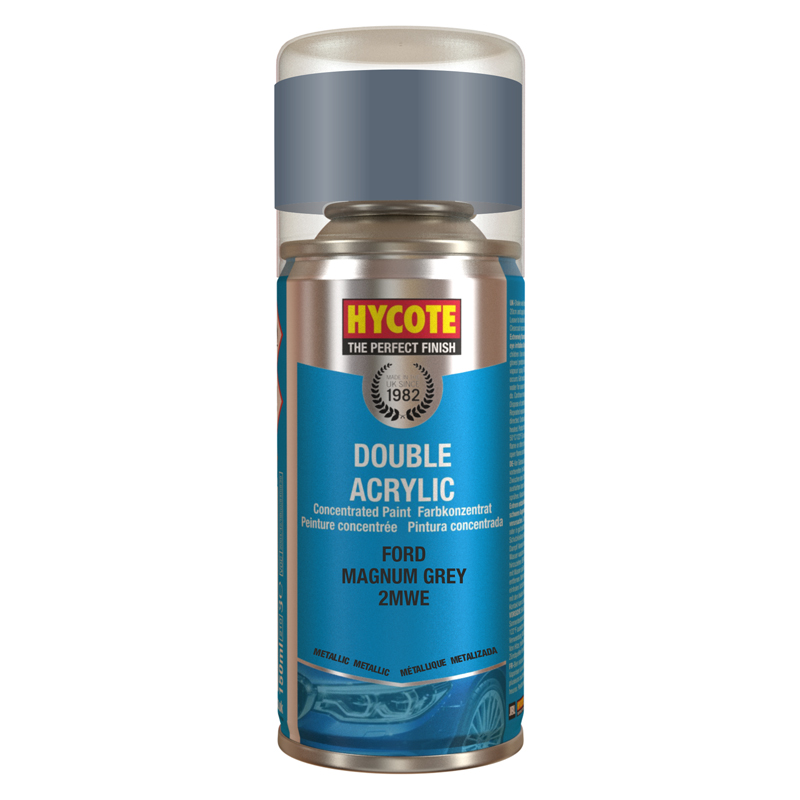 Hycote Ford Magnum Grey Metallic Spray Paint – 150ml