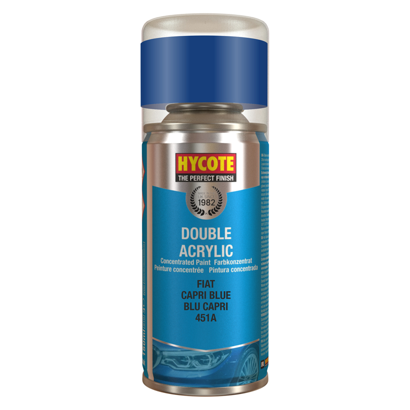Hycote Fiat Capri Blue Spray Paint – 150ml