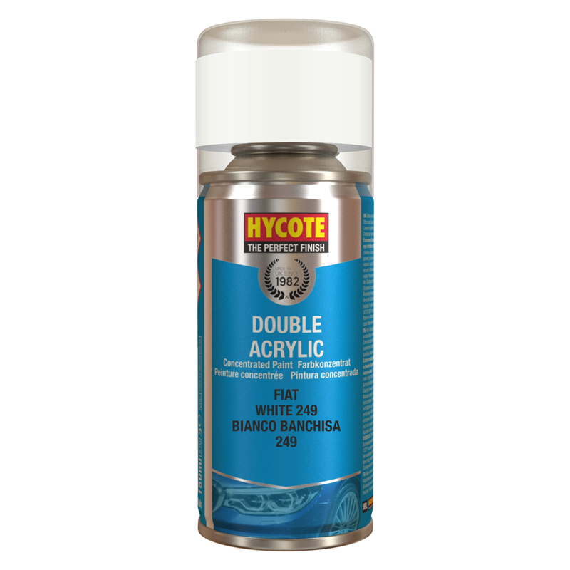 Hycote Fiat White 249 Spray Paint – 150ml