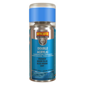 Hycote Peugeot Miami Blue Metallic Spray Paint – 150ml