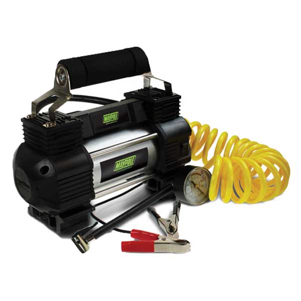 Maypole 12V Heavy Duty Analogue Air Compressor